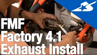 FMF Factory 4.1 Full Exhaust System Install | Motorcycle Superstore