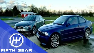 Fifth Gear: Audi RS4 vs. BMW M3
