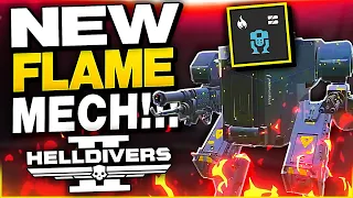 Helldivers 2 NEW FLAME MECH! New Stratagems Info & More