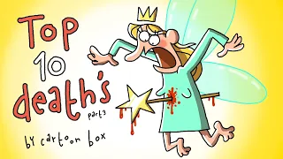 Top 10 DEATHS part 3 | The BEST of Cartoon Box | by FRAME ORDER | Funny Dark Cartoon Compilation