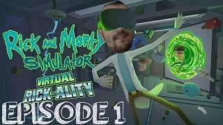 Rick and Morty! Virtual Rick-ality :D Хахаха прекрасна игра #1