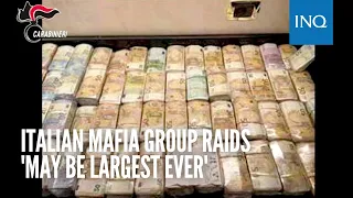 Italian mafia group raids 'may be largest ever'