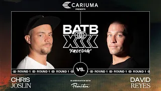 BATB 13: Chris Joslin Vs. David Reyes - Round 1: Battle At The Berrics Presented By Cariuma