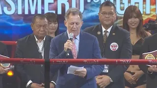 Full fight Johnriel Casimero vs filipus Nghitumbwa | Okada Manila