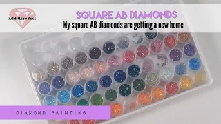 Square AB Diamonds Organisation | New Diamond Painting Storage