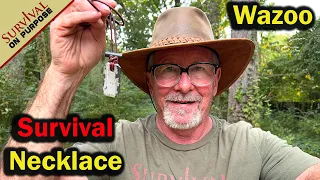 Wazoo Viking Spark Survival Necklace - An EDC Survival Kit