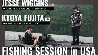 【BASS FISHING】B.A.S.S. & MLF  Pro, Fishing Session in USA / Kyoya Fujita , Jesse Wiggins /DRIFTFRY