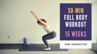 Week 15 of Pregnancy 30-min Full Body Prenatal Workout