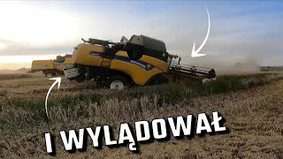 2x Wtopa * 2 kombajny w rowie !! Kosimy pszenzyto na torfach 😎