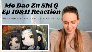 WE MEET THE FLOWER LADY! Mo Dao Zu Shi Q (魔道祖师 Q) Ep 10&11 Reaction