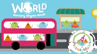 Wheels on the bus Singalong by Piccolo Music/A Featured Rhyme for World Nursery Rhyme Week 2023