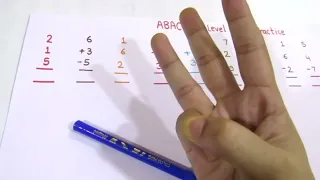 FINGER ABACUS (PART 1)- ABACUS FIRST LEVEL PARCTICE QUESTION PRACTICE
