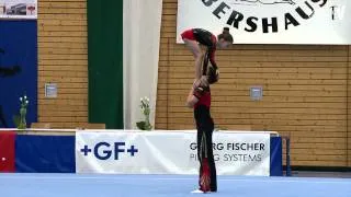 Acro Cup Albershausen 2013 Mixed Pair Dynamic Youth Lithuania - Solovjov Kislaja