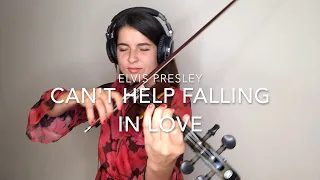 Can't Help Falling In Love- Elvis Presley- Violin Cover- Barbara Krajewska