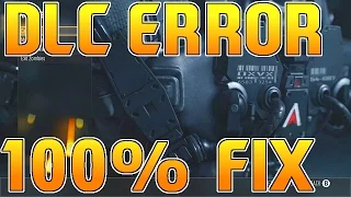 CoD AW - FIX Xbox 360 DLC Error EVERY TIME! (Fix DLC 100% Working Every Time)