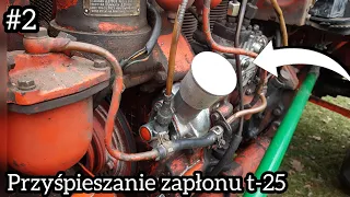 Przyśpieszanie zapłonu Władimiriec T-25 ☆ Demontaż sprężarki | Remont Ruska #2