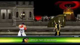 MK vs SF 2 (Scorpion vs Ryu)