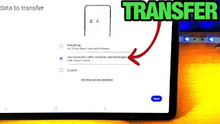 How To Transfer Contacts/Messages from Android phone to Galaxy Tab S8 / S8 Plus / S8 Ultra