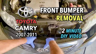 Toyota Camry - Front Bumper Removal - 2007-2011