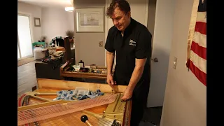 Steinway Piano Rebuild with Piano Technician Tom Flowers