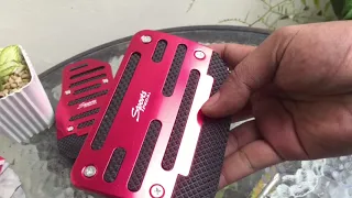 Installing Non-slip Pedal Covers