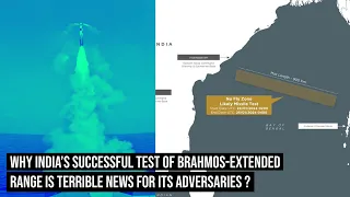 Extended Range #brahmosmissile  with 900km or or 560 miles tested !