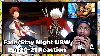 DID KIRITSUGU KNOW THIS WOULD HAPPEN??? Fate/Stay Night Unlimited Blade Works Episode 20-21 Reaction