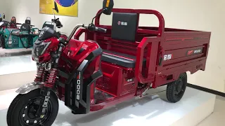 Electric cargo tricycle for cargo transportation Electric tricycle with cargo box