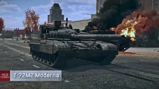 War Thunder - T-72M2 Moderna