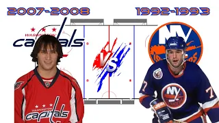 vs hockey | Alexander Ovechkin (S 2007-2008) vs Pierre Turgeon (S 1992-1993)