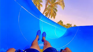 Crazy Rafting Water Slide at El Rollo Parque Acuático