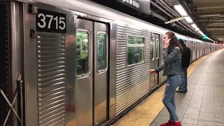 NYC Subway HD 60fps: Budd R32 A Trains Around The System (2/18/19)