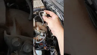 Simply delete a MAP sensor filter on a Toyota KD engine!