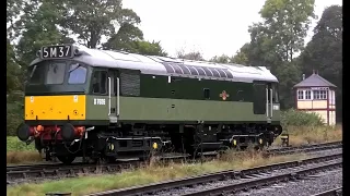 Peak Rail, MIXED traffic Gala!!!  Rowsley to Matlock, 30th September 2023