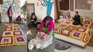 Prepare for Winter with a Warm, - bed sheet - quilt making