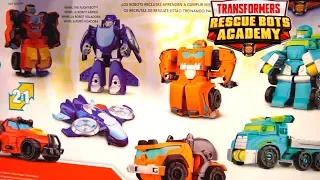 Transformers Rescue Bots Academy Rescan Toys Bumblebee Track Tower Flip Racers