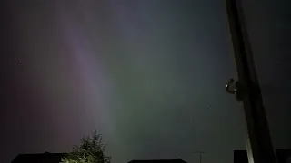 The Northern Lights, short time lapse