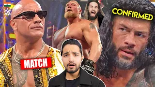 Roman Reigns 100% Confirmed Spot....Brock Lesnar Status, The Rock Summerslam 2024, Chad Gable RAW