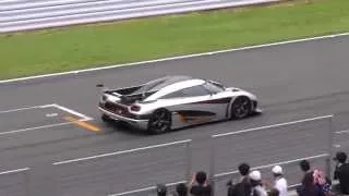 国内初走行！「ケーニグセグ One:1」1360馬力の加速力！ Koenigsegg One:1