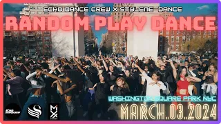 [KPOP RANDOM PLAY DANCE] NYC Washington Square Park | March 3, 2024 | StyleMe X Echo | [FULL VIDEO]