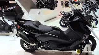 2018 Yamaha T-Max 530 Scooter - Walkaround - 2017 EICMA Motorcycle Exhibition