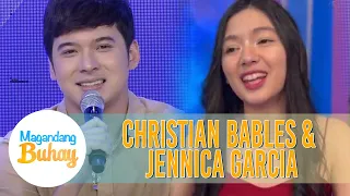 Christian receives a sweet message from Jennica | Magandang Buhay