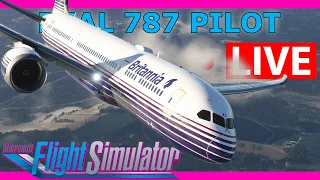 Real 787 Pilot Flies the Horizon 787-9 LIVE! Christmas Charter to Lapland