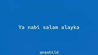 Maher Zain - Ya nabi salam alayka || sped up