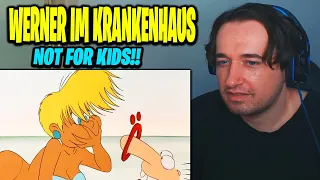 THIS IS NOT FOR KIDS!! Werner im Krankenhaus (🇩🇪German Cartoon) REACTION!!