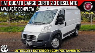 FIAT DUCATO CARGO CURTO 2.3 DIESEL | AVALIAÇÃO COMPLETA