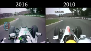 Lewis Hamilton 2016 VS Lewis Hamilton 2010 CANADA