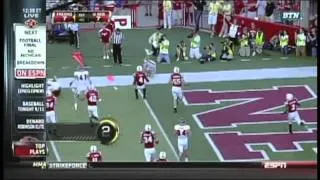 Derek Carr Touchdown Fresno State vs. Nebraska 2011 Top Ten Play