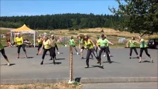 Ladies having some fun at the Loganberry Festival 2013