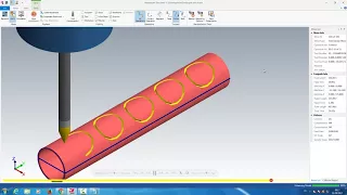 MASTERCAM MULTIAXIS : QUICK AND SIMPLE WAY TO CREATE A MULTIAXIS TOOLPATH